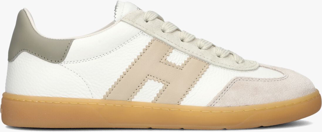 witte hogan lage sneakers cool allacciato h