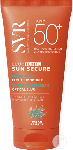 SVR Sun Secure Blur Crème Mousse IP50+ Teinte Hâlé Tube 50ml