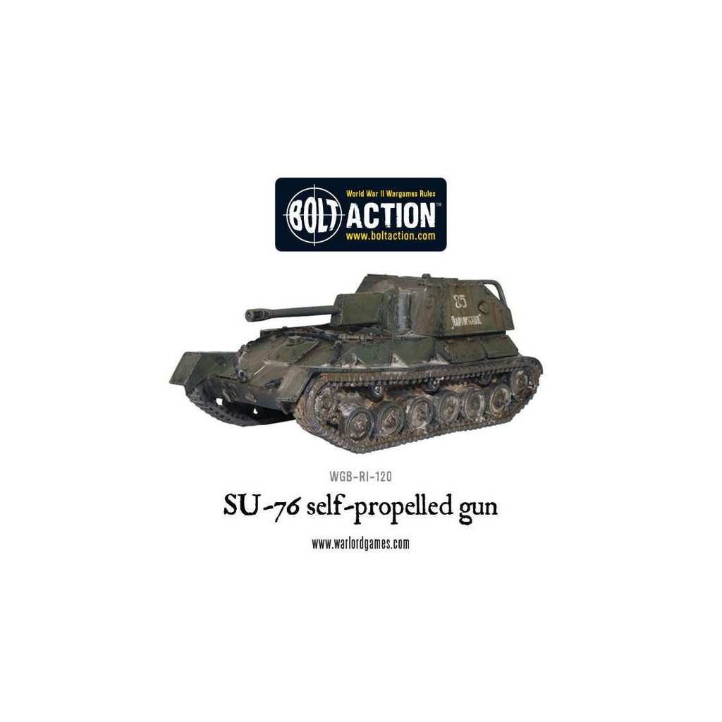 Bolt Action - SU-76M Assault Gun