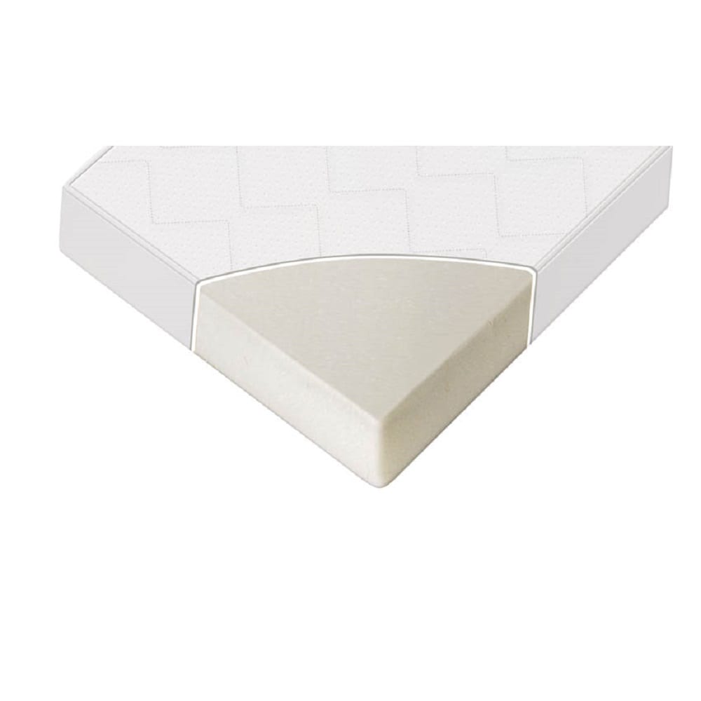 Lorelli Babybett Matratze Sweet Dream 120x60x10 cm Schonbezug abnehmbar waschbar weiß2