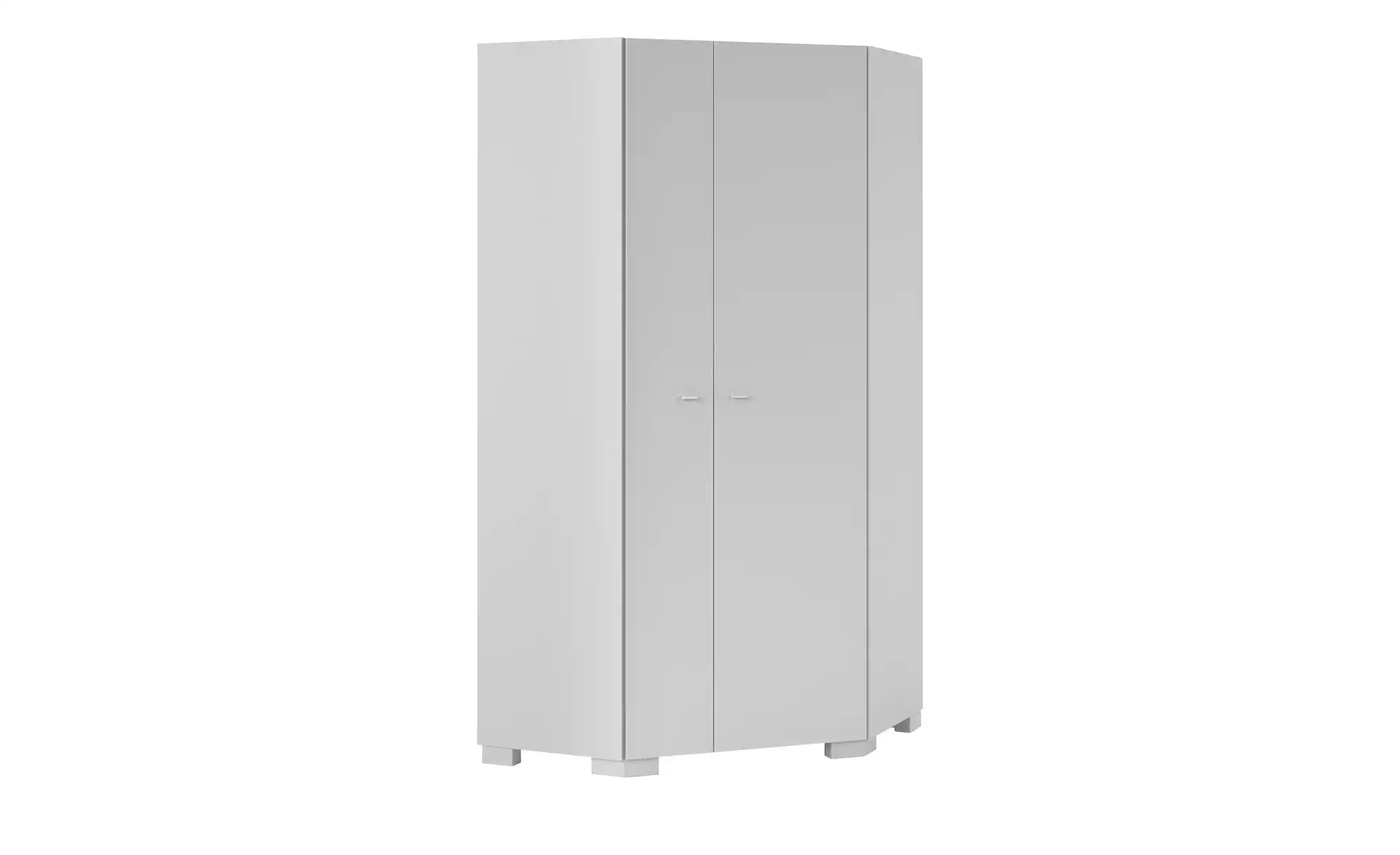 Eck-Schrank Uni White