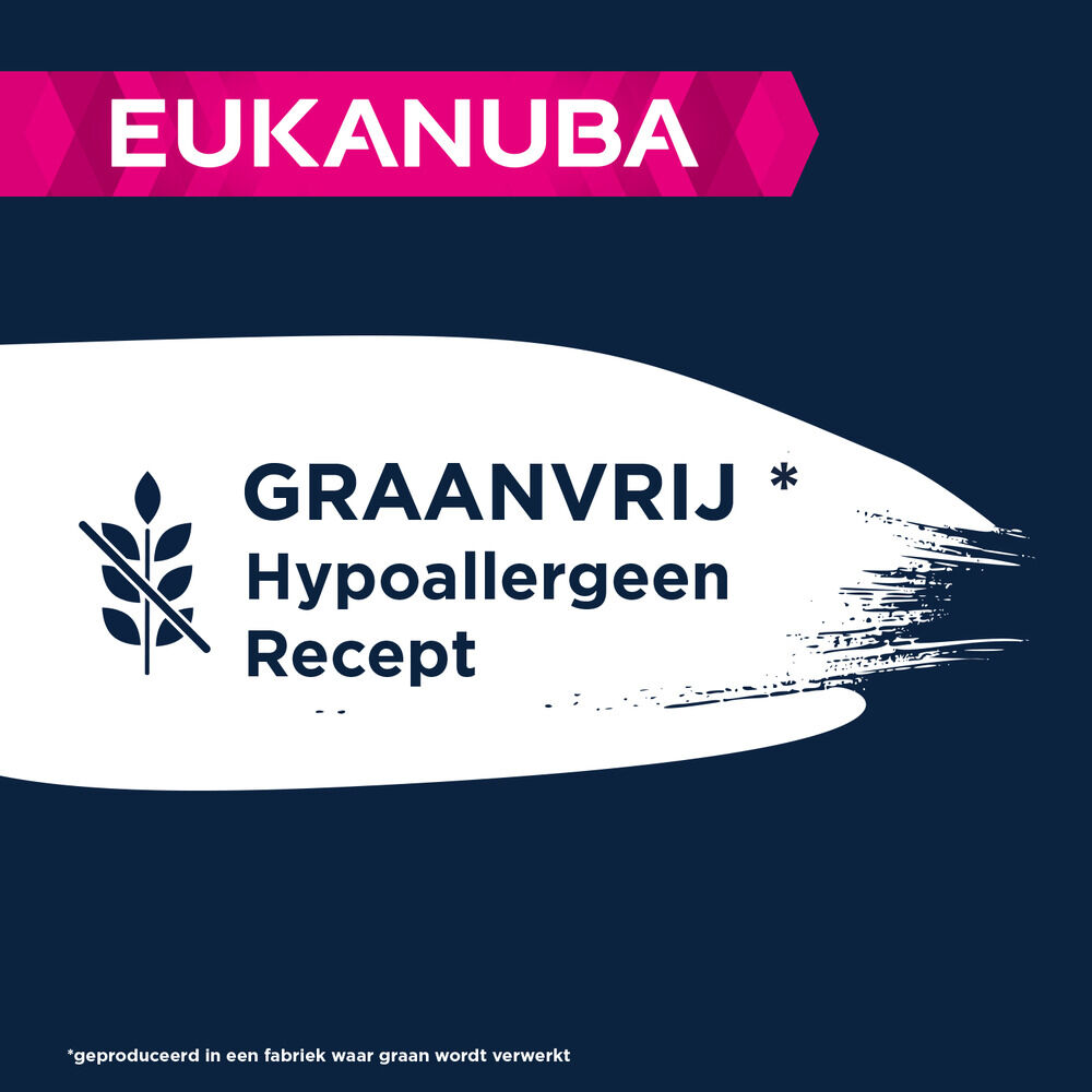 Eukanuba Adult Large breed Graanvrij - Hondenvoer - 3 Kilogram - vis