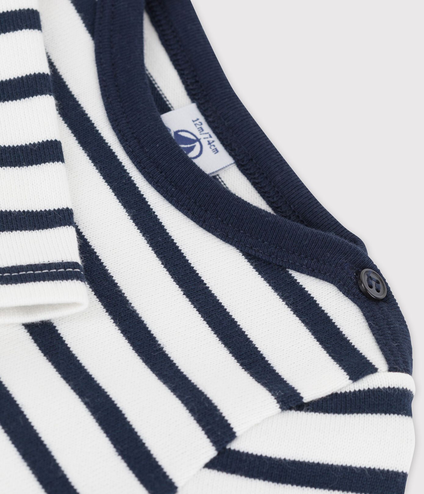 Robe manches longues iconique en jersey épais bio bébé