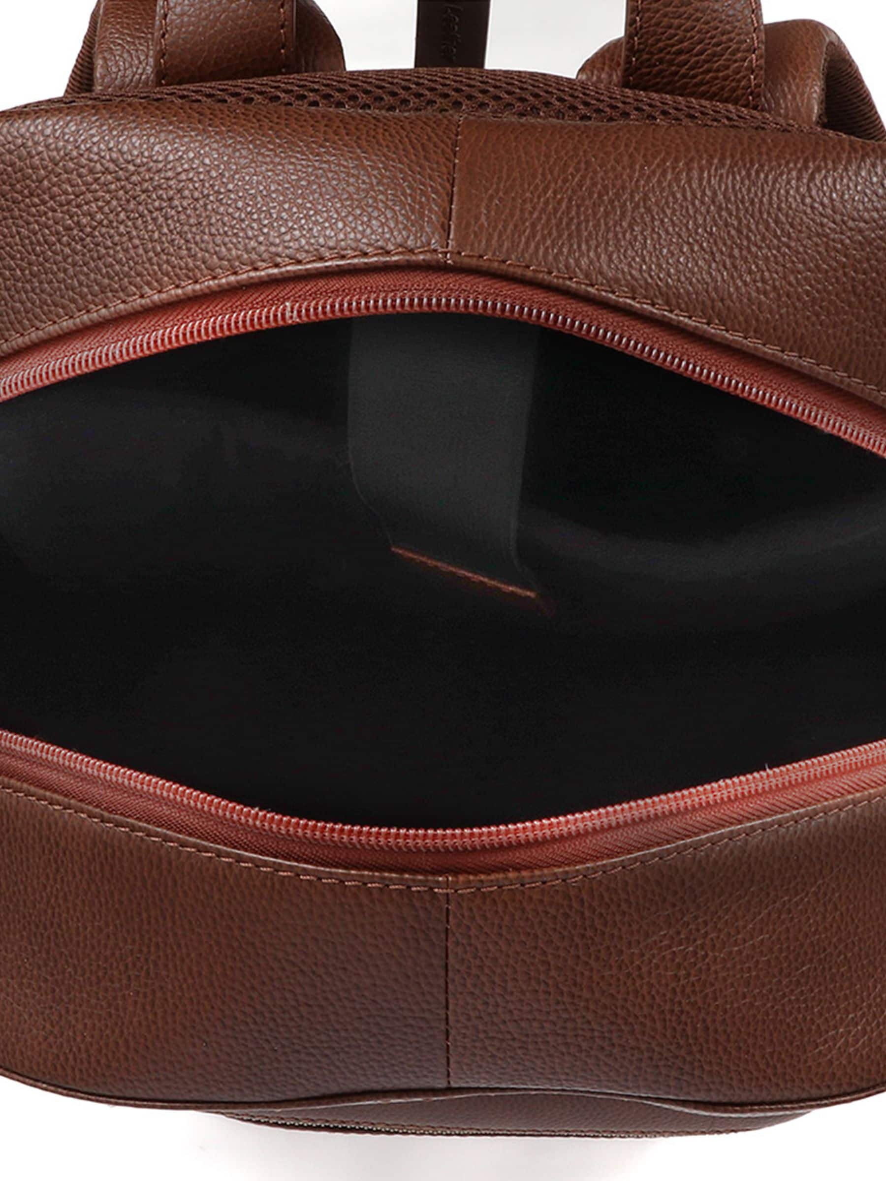 Bruin - Jones Bootmaker Vally leren rugzak