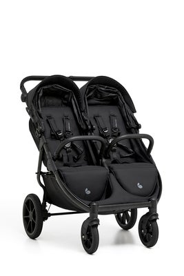 Beemoo BFF60 2 Søskenvogn, Night Black