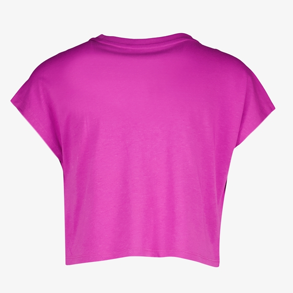 Osaga meisjes sport T-shirt cropped roze