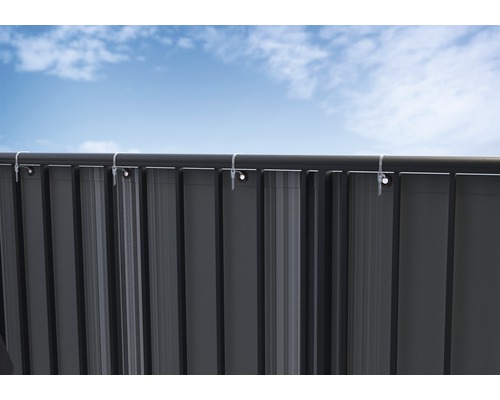 SOLUNA balkonbekleding H:75 cm Design A131 (per meter verkocht)