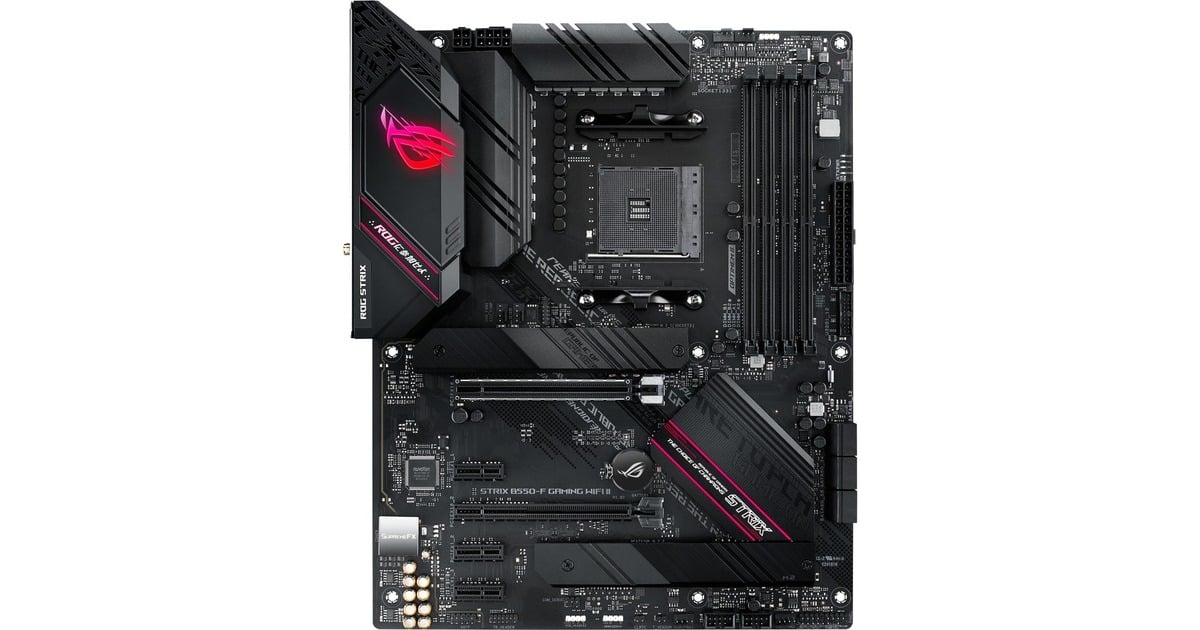 ASUSROG STRIX B550-F GAMING WI-FI II socket AM4 moederbord  (Zwart, RAID, Gb-LAN, WLAN, BT, Sound, ATX)