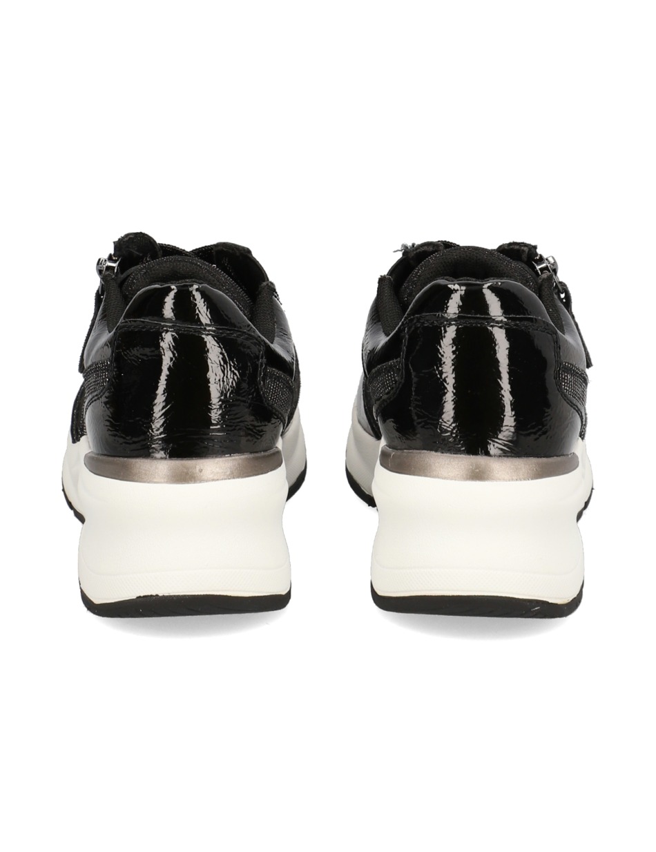 Lederkombination Sneaker