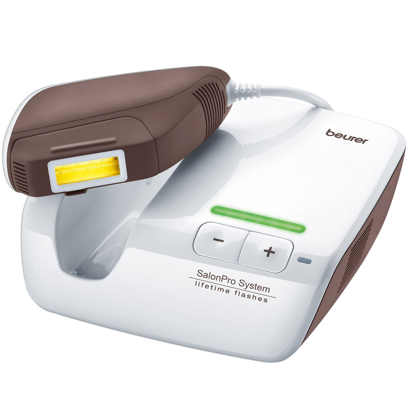Beurer Épilateur à lumière pulsée  longue durée IPL 250 000 flash blanc