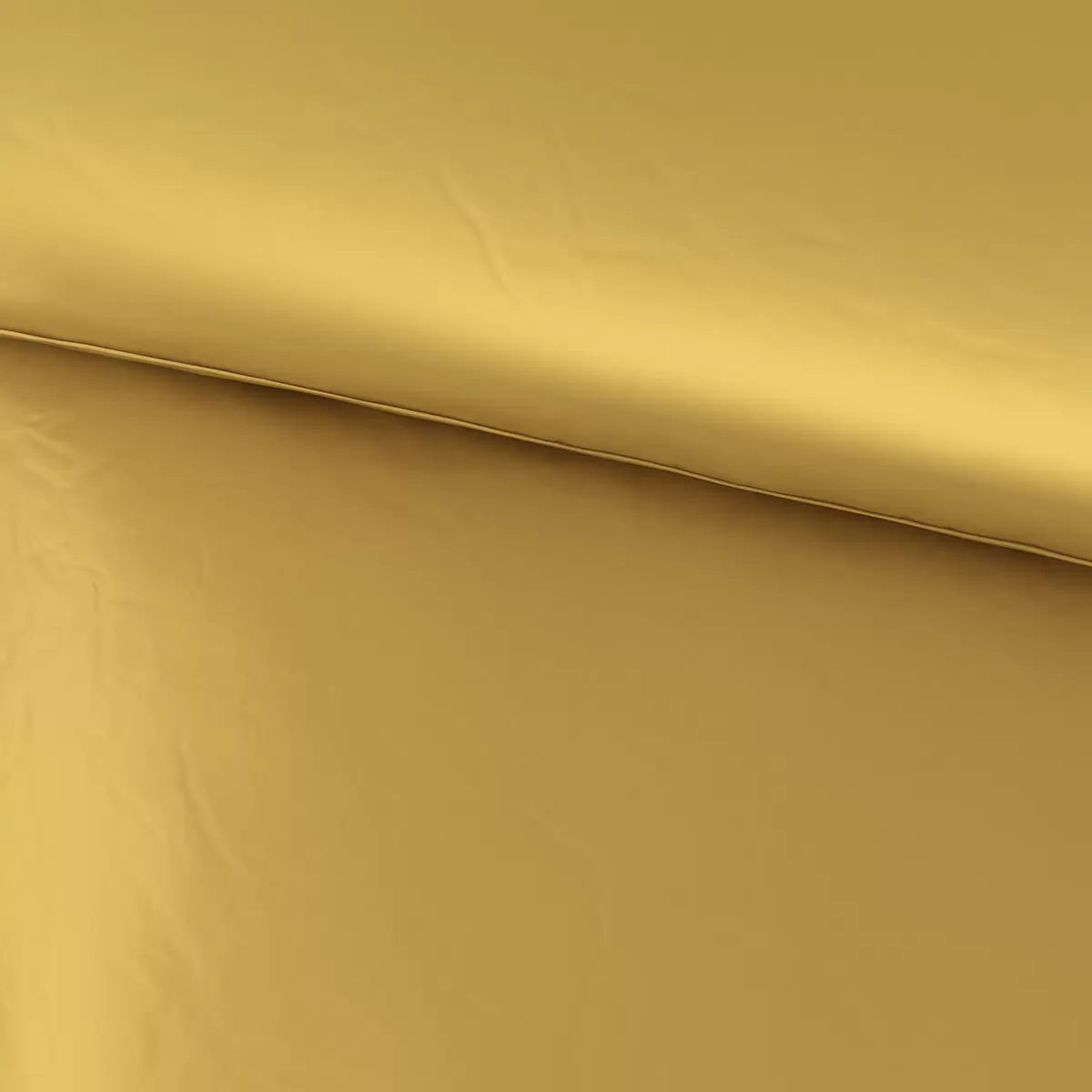 Bettwäsche-Set Satin uni Lydia Gelb