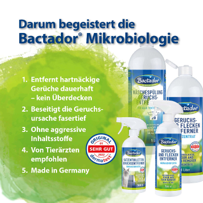 Bactador Geruchs- & Fleckenentferner 100ml