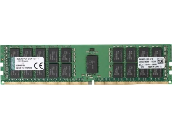 [OUTLET] - Kingston Server Premier - DDR4 - 16 GB - DIMM 288-PIN - 2400 MHz / PC4-19200 - CL17 - 1.2 V - registreret - ECC