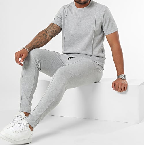 Ensemble De Survetement Gris Clair