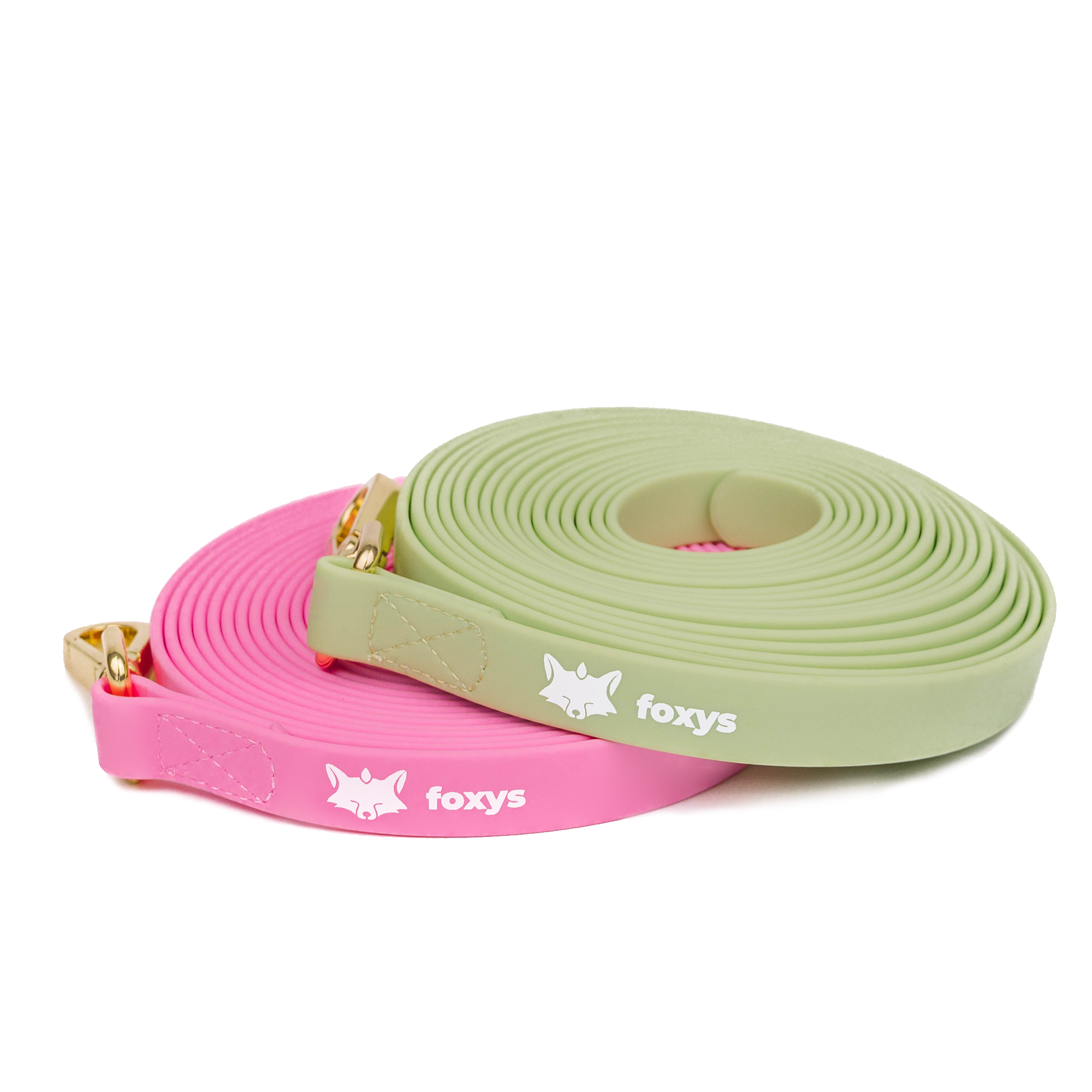 Guia de Treinamento Foxys Freedom para Cães - Rosa, Resistente a Mordidas, Impermeável, Elegante e Muito Fácil de Limpar