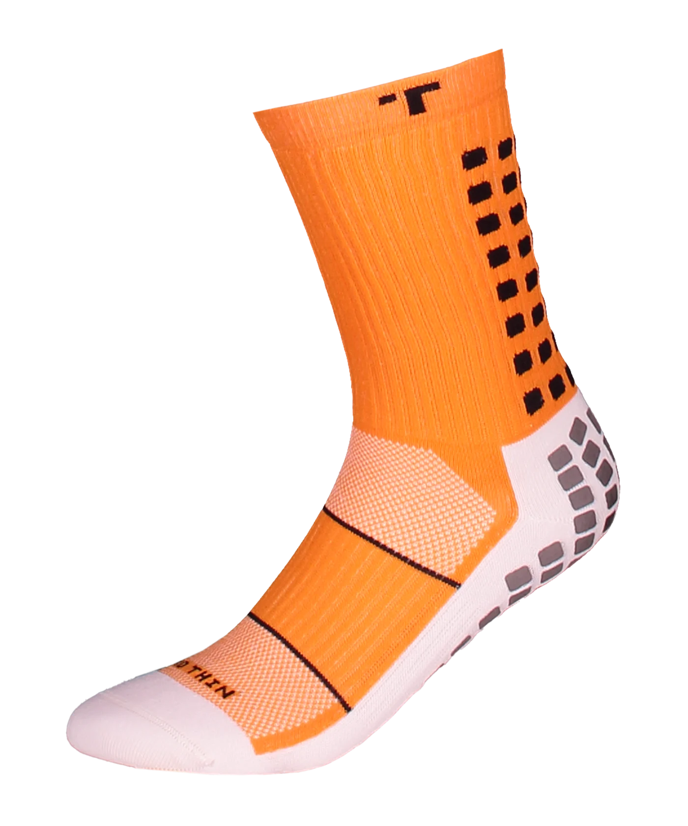 TruSox Mid Calf Thin 3.0 Socken Orange Schwarz