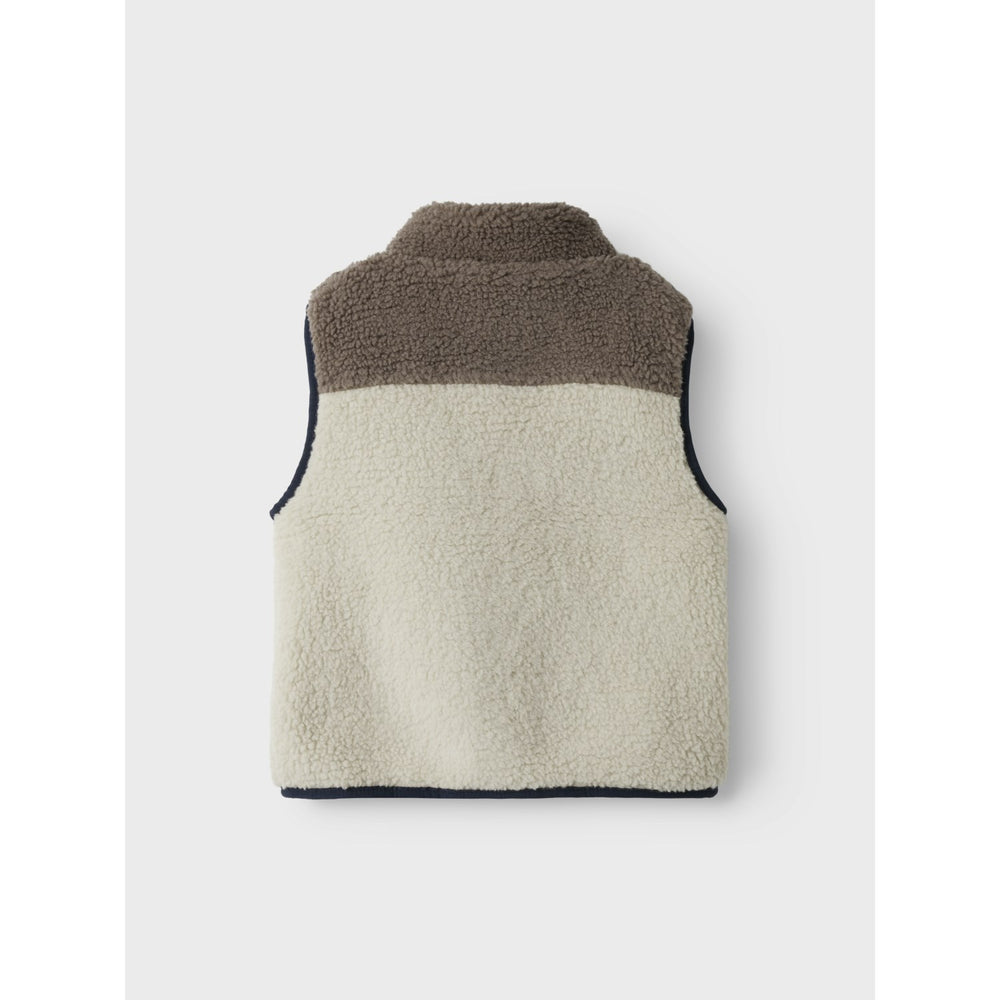 Køb Name It Fog Monico Teddy Vest