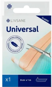 LIVSANE Classic Univeral Pflaster 8cmx1m