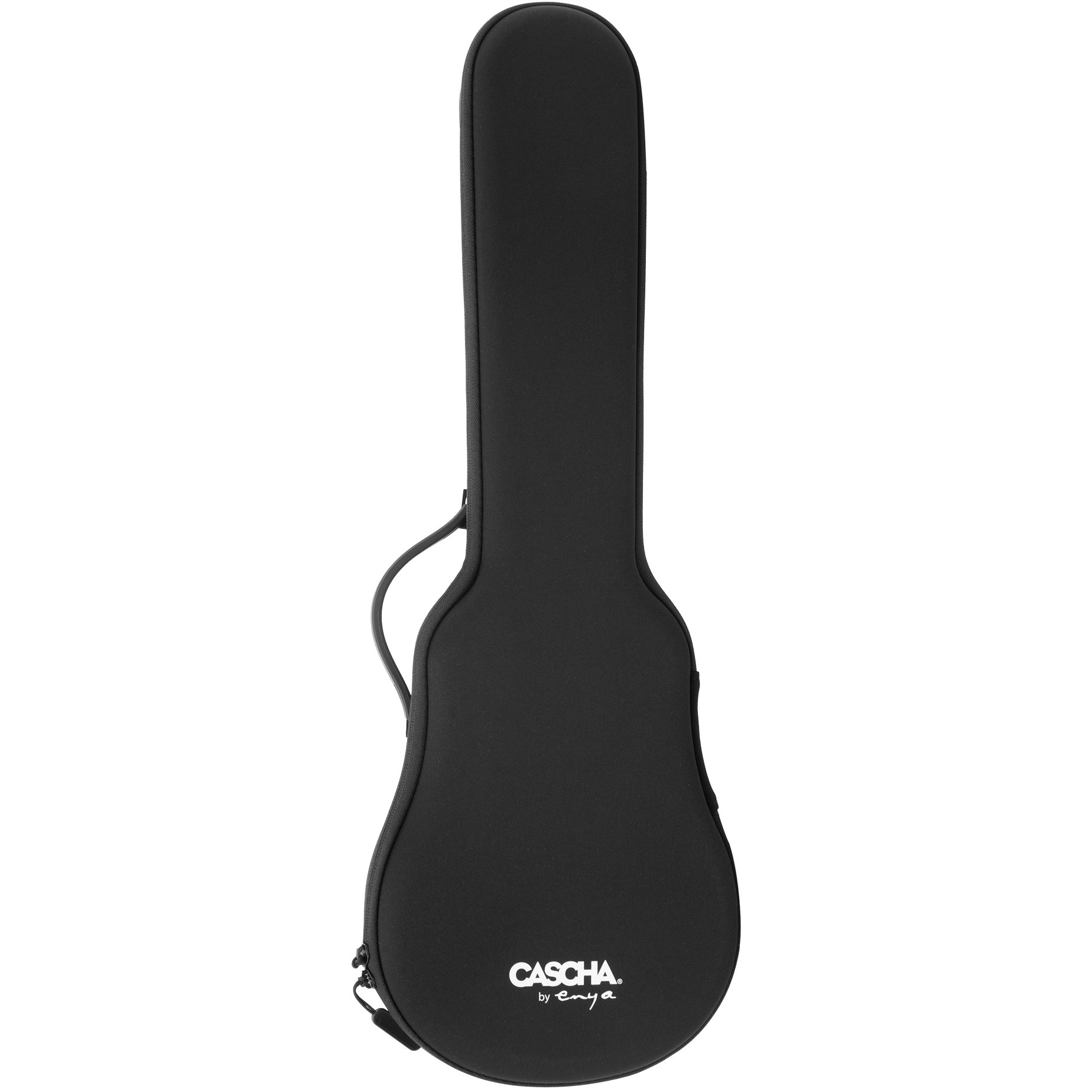 Cascha HH 2258 carbon fiber concert ukelele set zwart