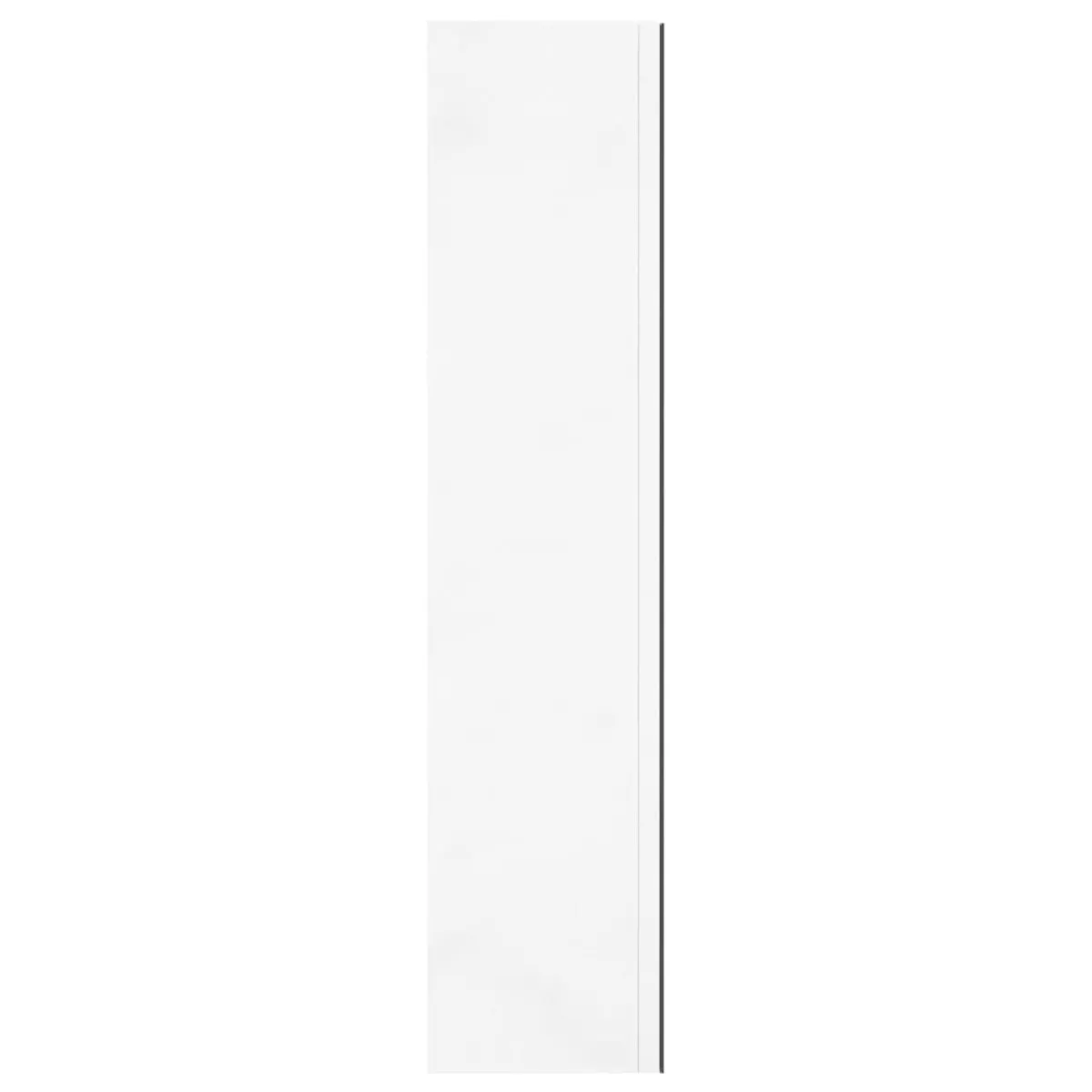 Helloshop26 Armoire à Miroir de Salle de Bain - Blanc Brillant