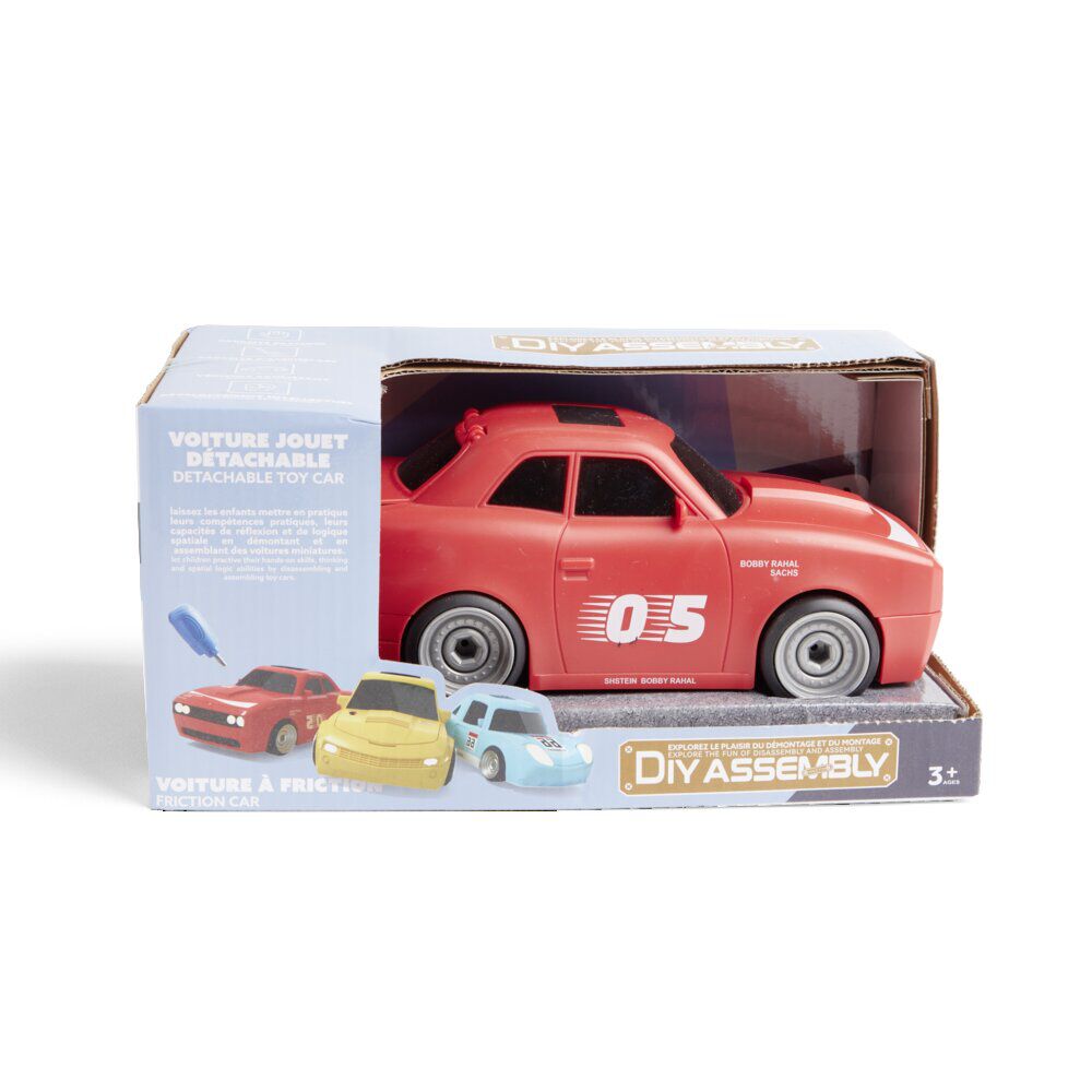 Petite voiture plastique - 3 modèles