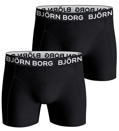 Björn Borg Boxershorts - 2er-Pack - Schwarz