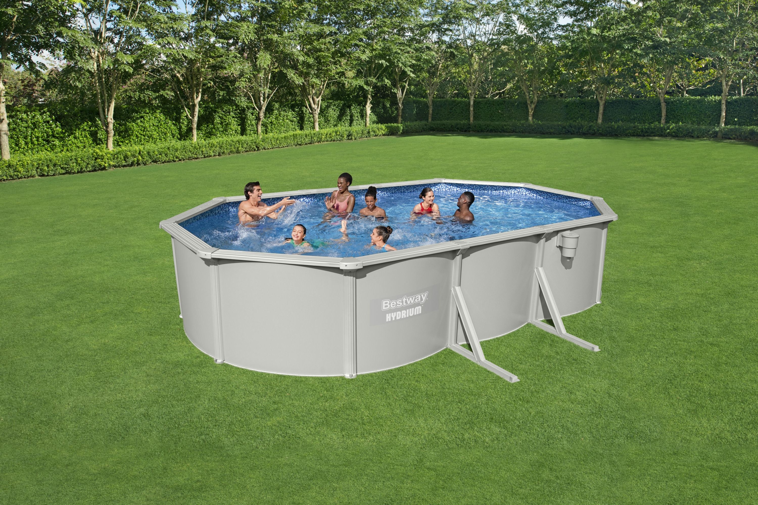 Bestway Pool Hydrium Komplett-Set 610 x 360 x 120 cm