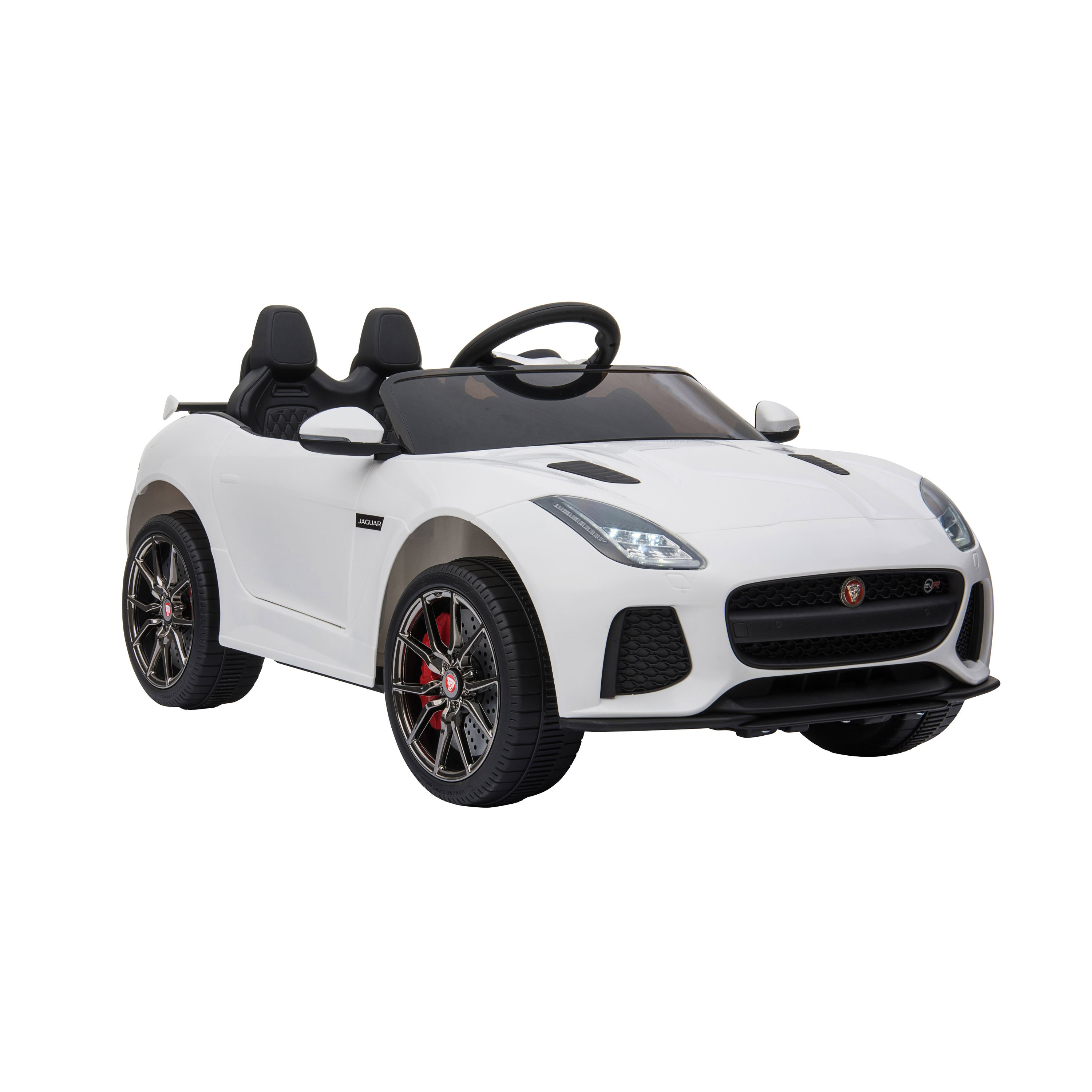 Elektroauto Kinder Jaguar weiss