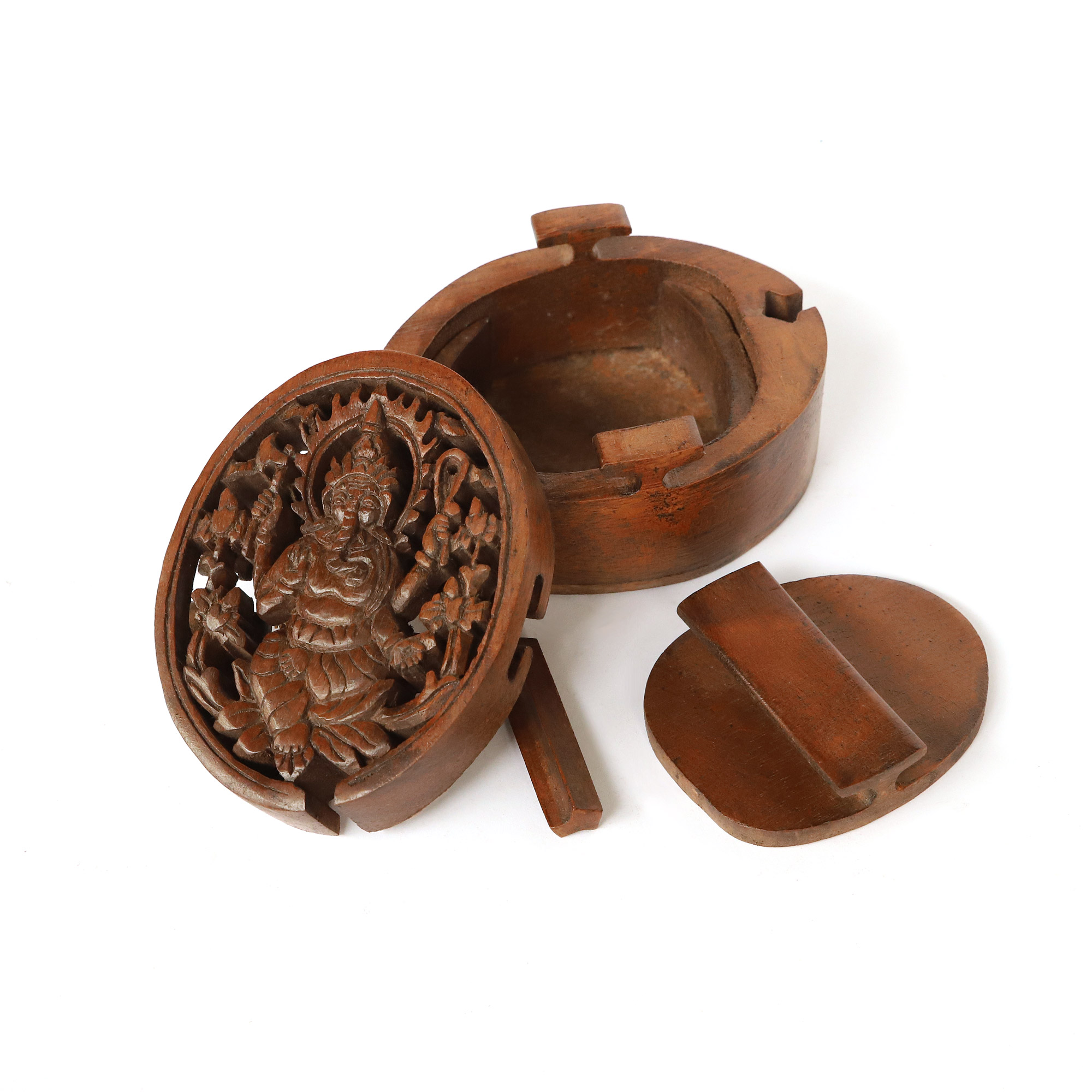 Secret Box 'Ganesha', L 12 cm, B 9,5 cm, H 6,5 cm von fischer's lagerhaus