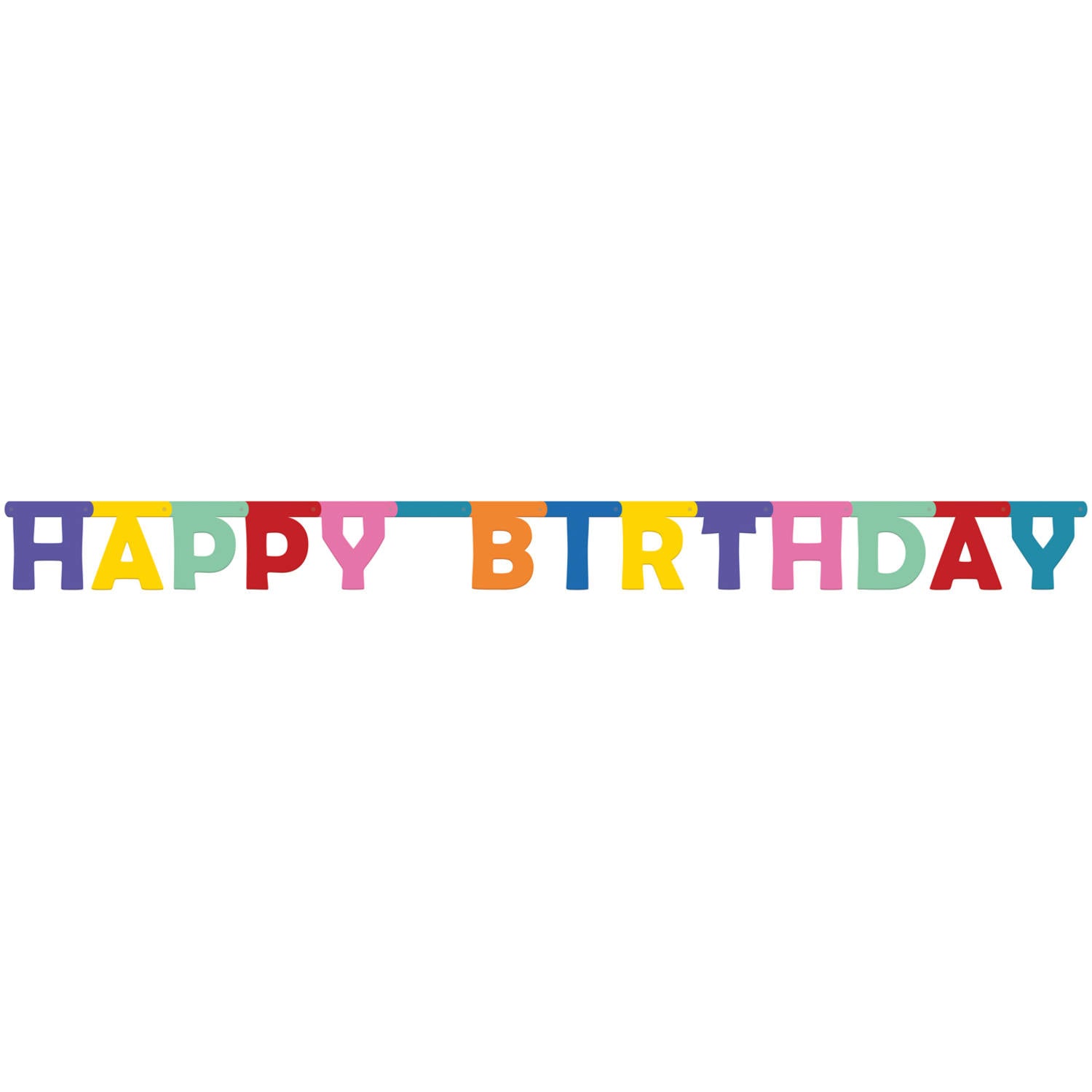 Letterslinger Happy Birthday 1,6m