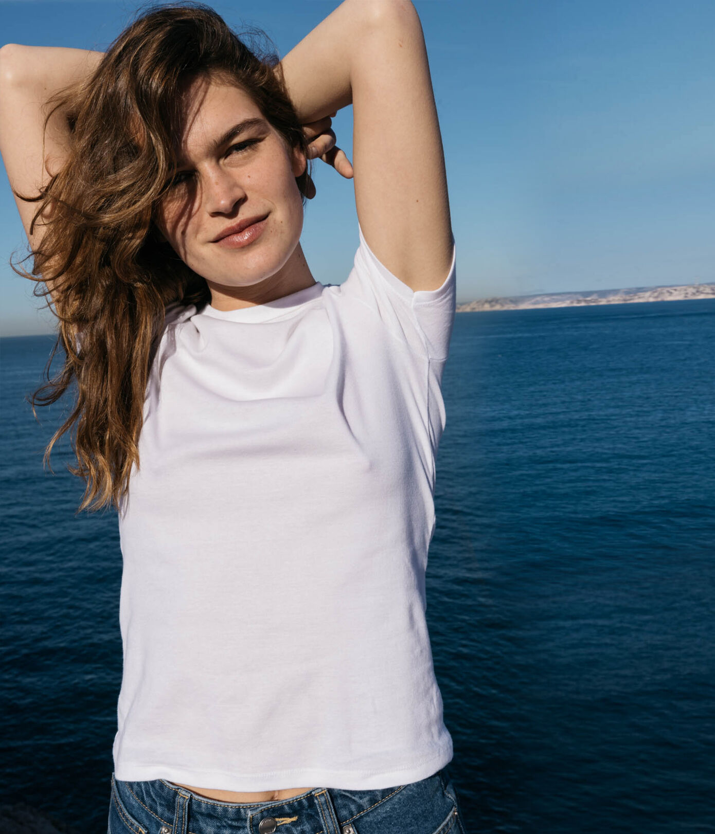 Tee-shirt L'ICONIQUE col rond en coton Femme