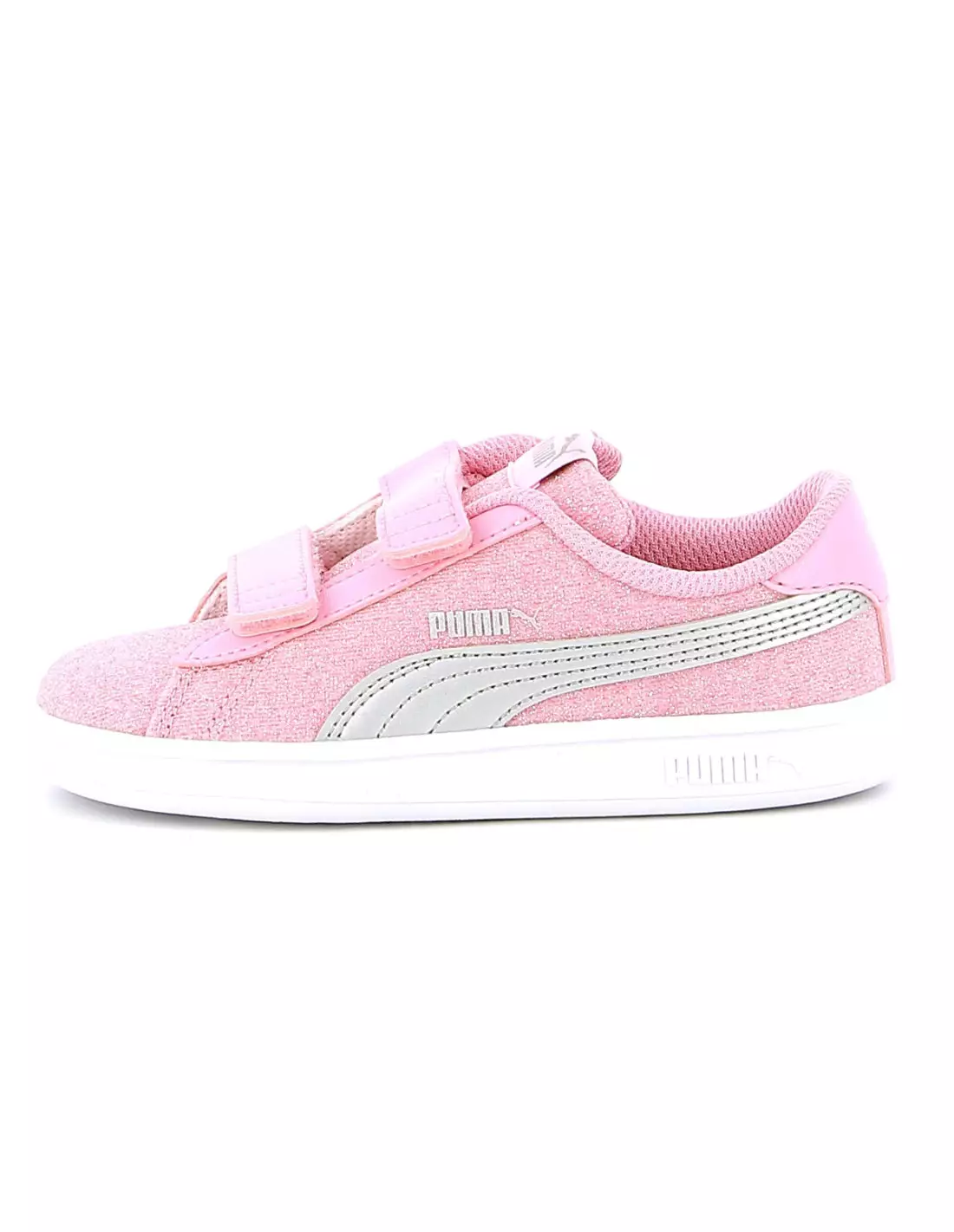 PUMA SMASH V2 - Baskets Rose