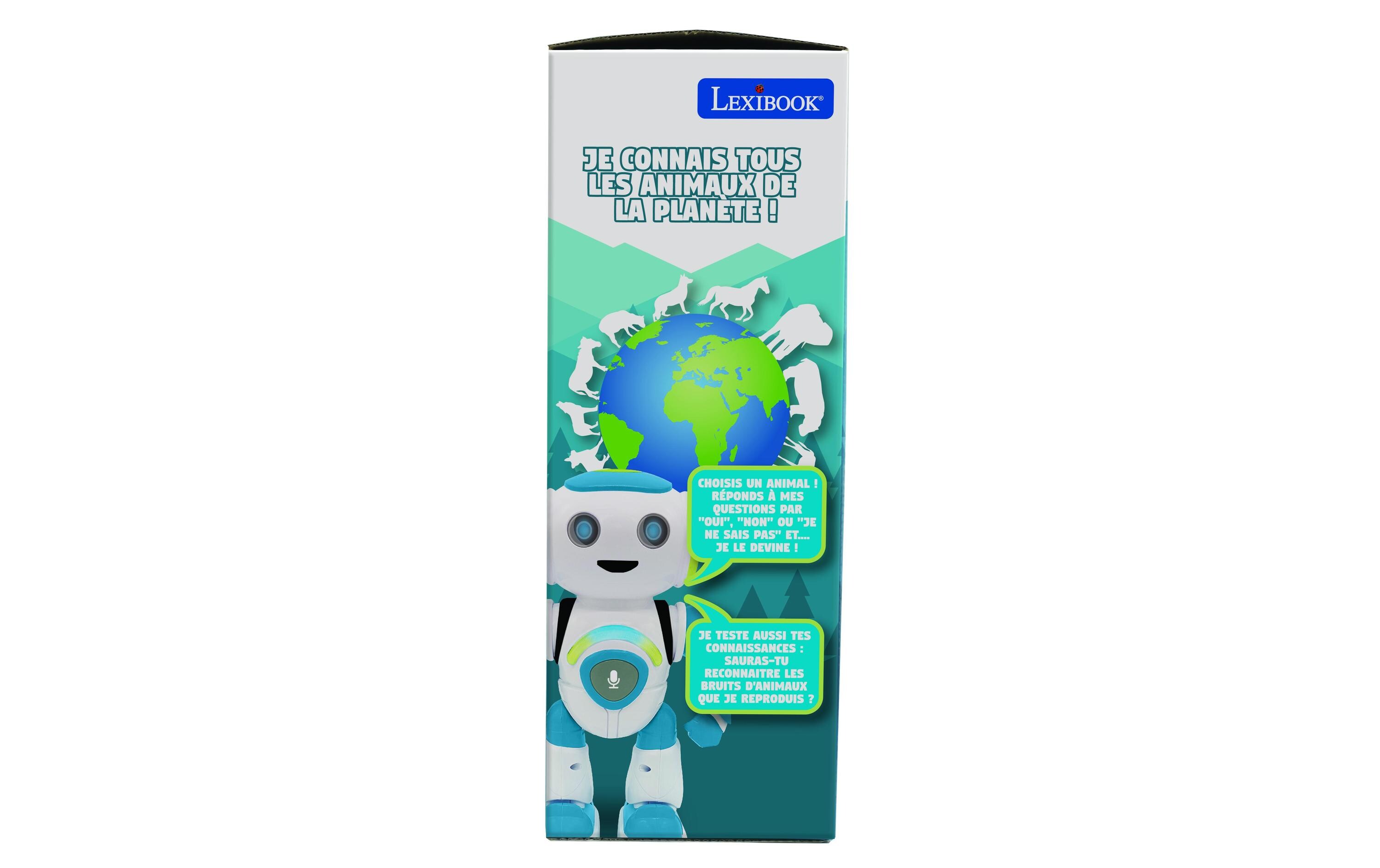 Powerman Junior Roboter -FR-Programmierbarer Roboter mit Quiz, Musik, Spielen