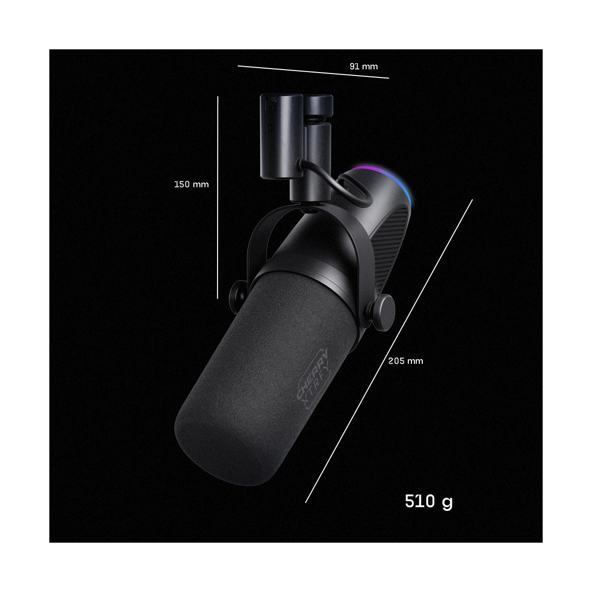 Cherry Xtrfy Ngale X XLR/USB mikrofon