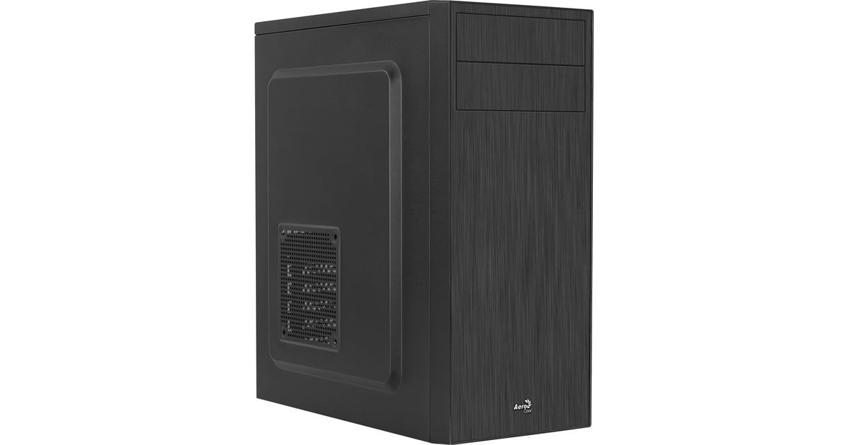 AerocoolCS-1103 midi tower behuizing  (Zwart | 3x USB-A)