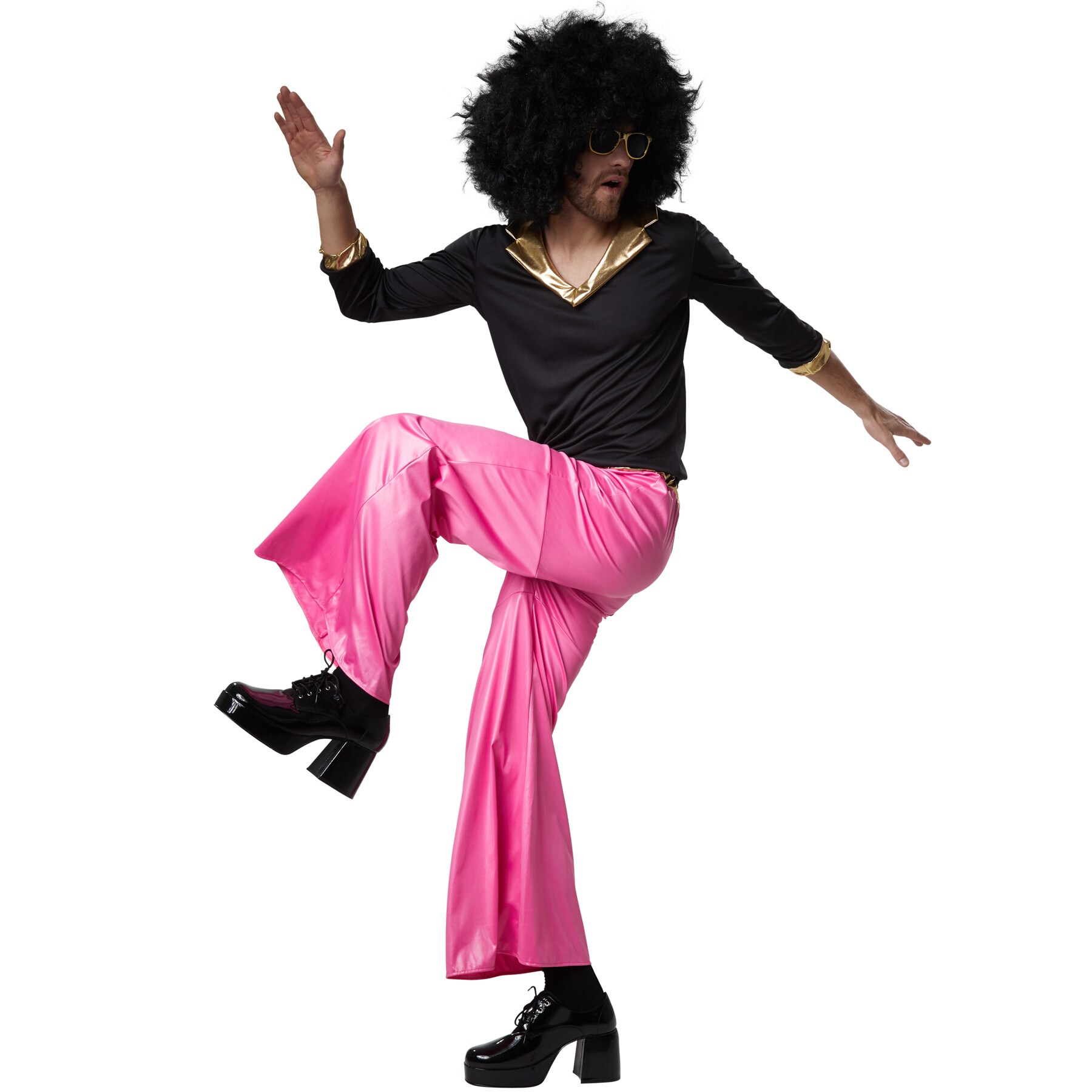 tectake® Herrenkostüm Funky Disco Dancer