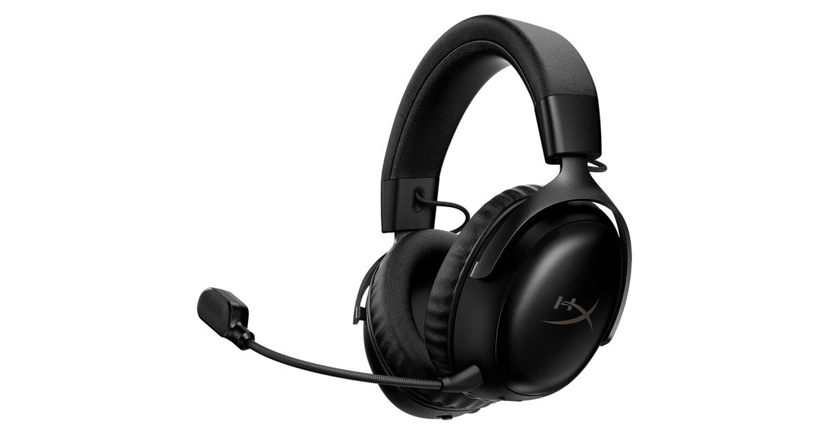 HyperXCloud III S Wireless over-ear gaming headset  (Zwart, Pc, PlayStation 5, Nintendo Switch)