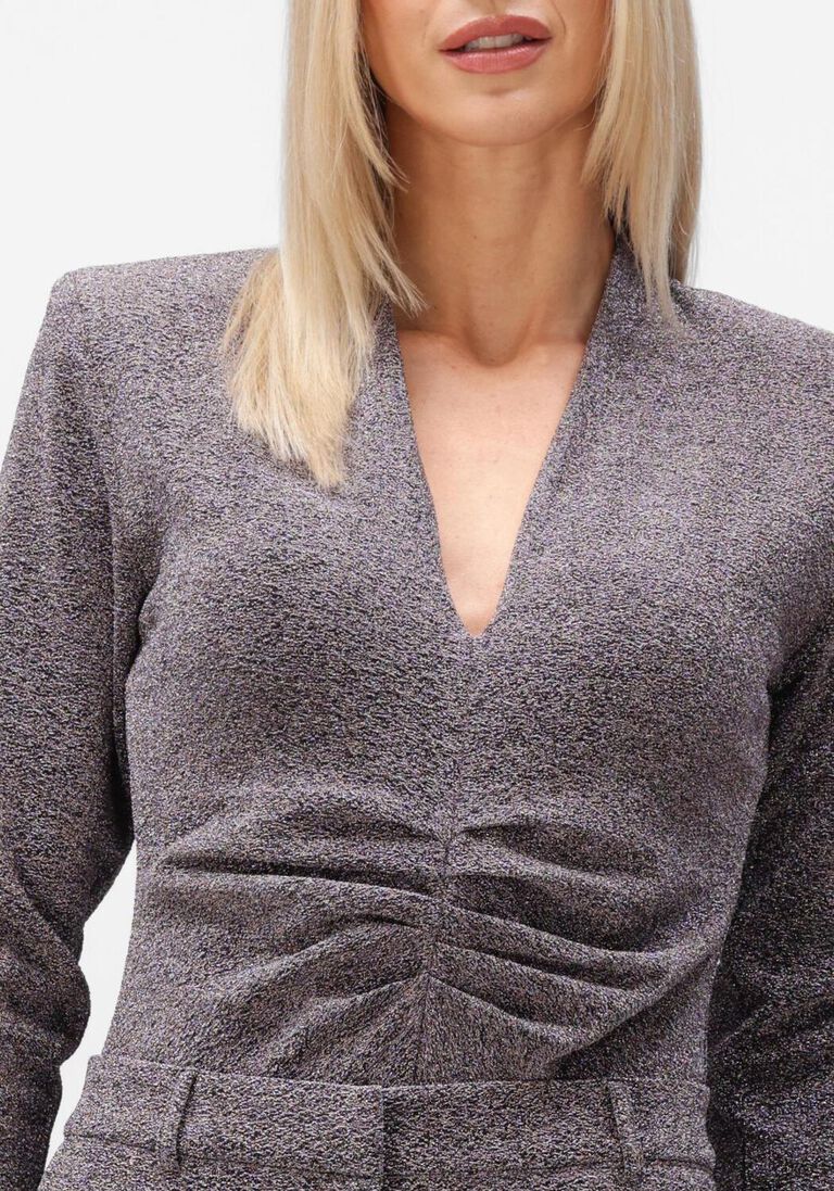 grijze dante6 top healey lurex body top