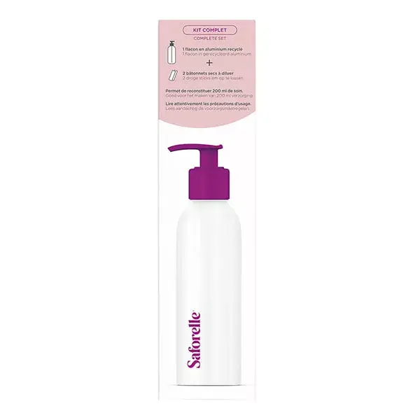 Saforelle® Essential - Sabonete Íntimo Suavizante para Reconstituir - Kit Inicial
