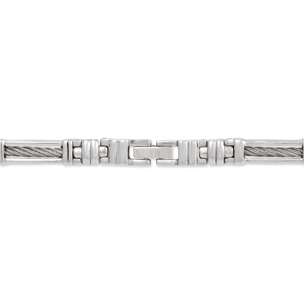 Bracelet Julien Acier Blanc