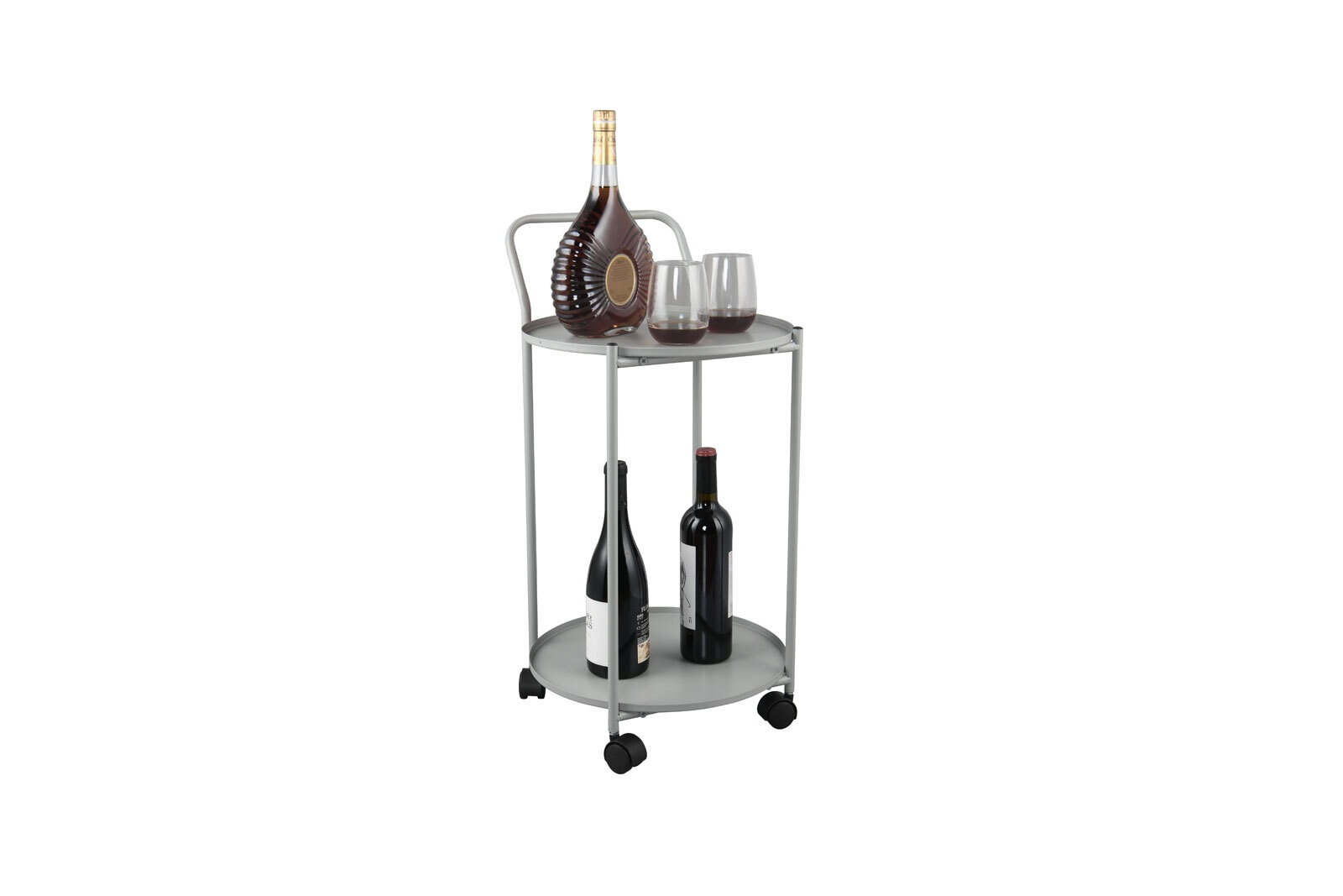 Beistelltisch EDDA 39 x 68 cm grau