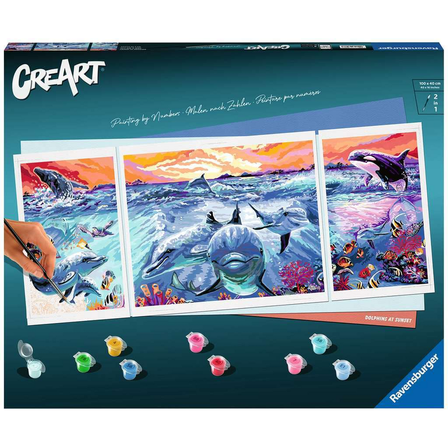 Ravensburger Dolphins at Sunset bunt