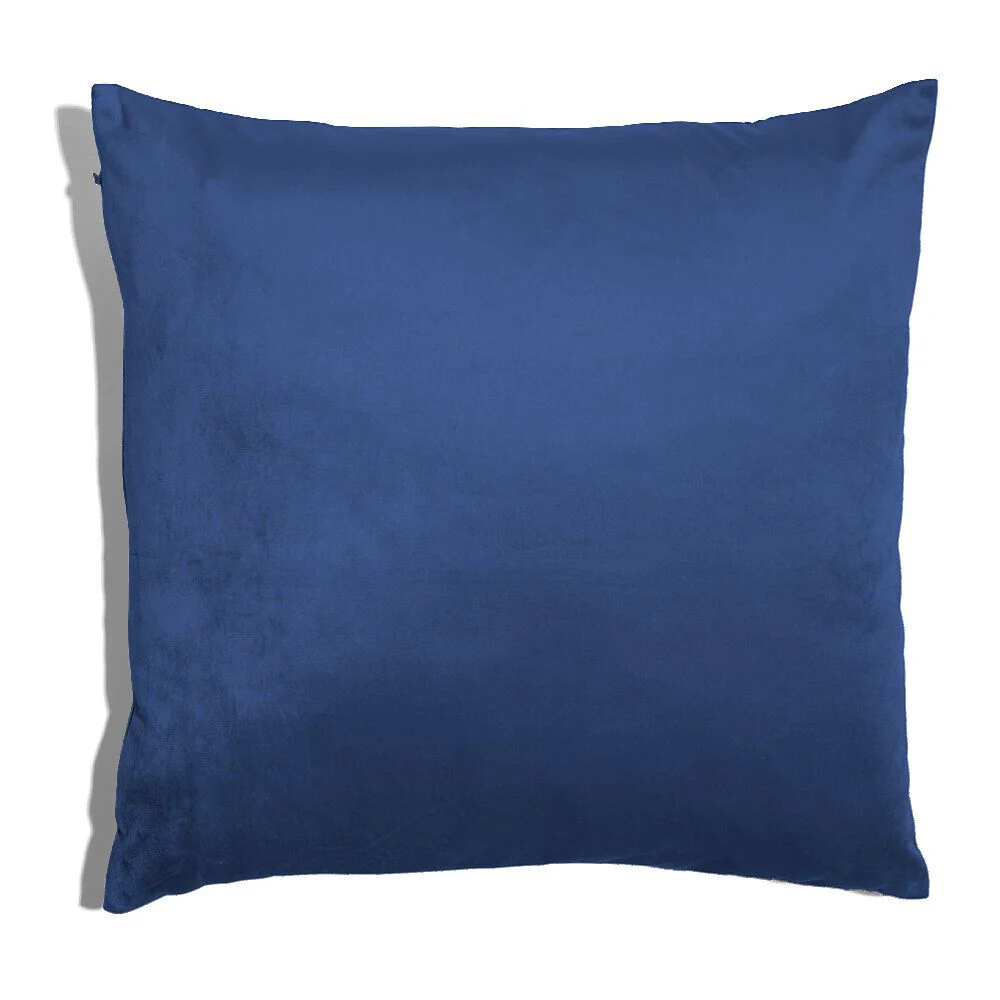 Housse de coussin velours rouge 45x45cm
