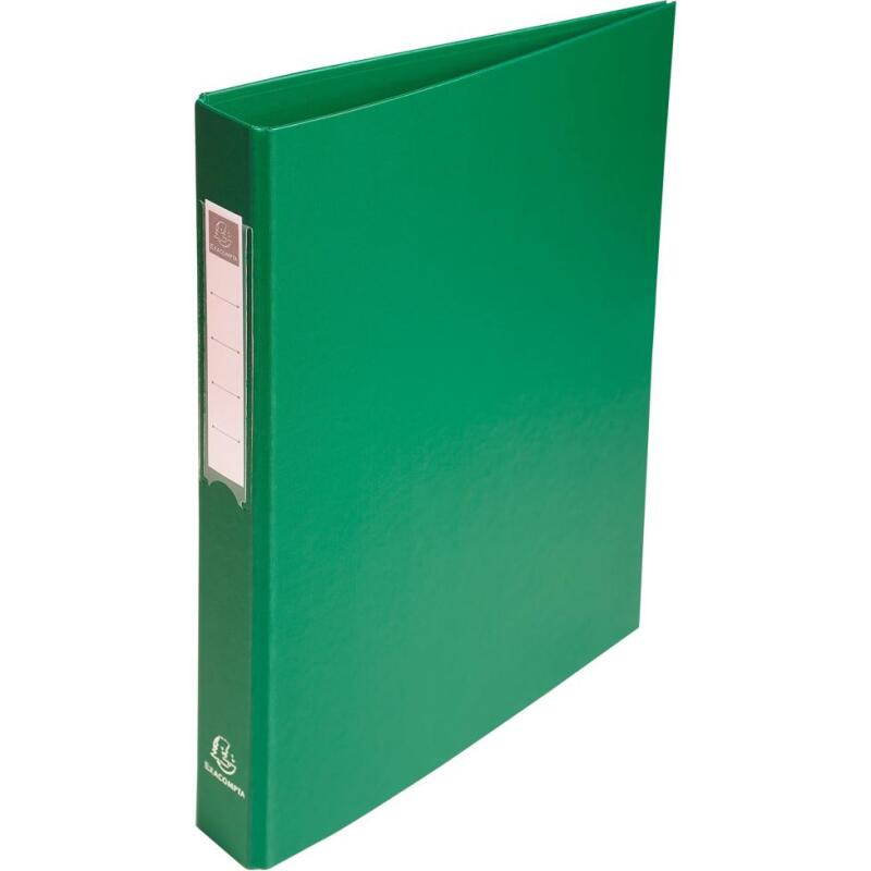 Classeur rembordé polypropylène 4 anneaux ronds de 25mm sur 3eme de couverture
