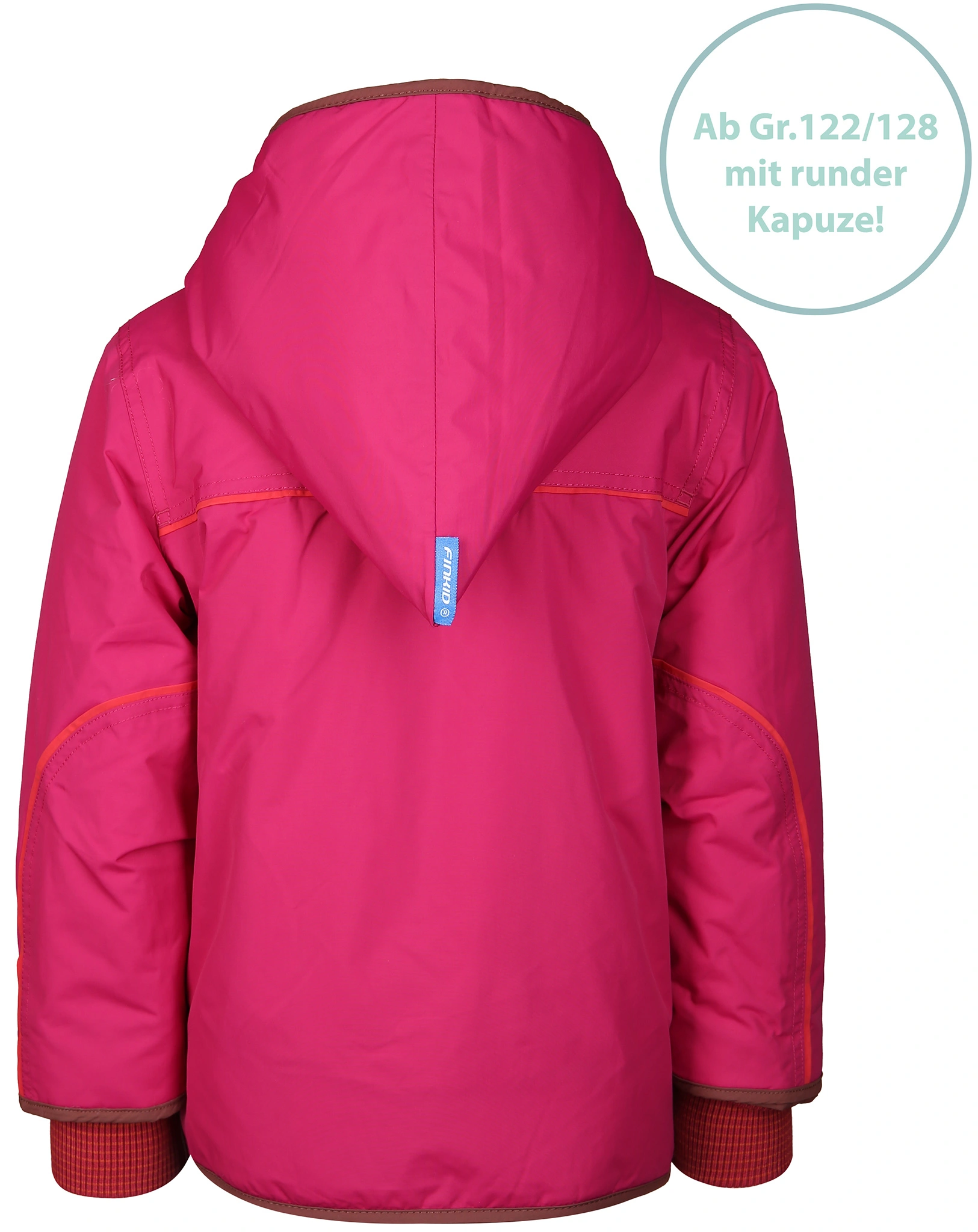 Winterparka TALVI SPORT mit Schneefang in raspberry/sable