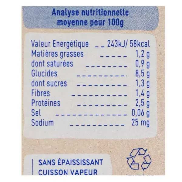 Tigela para refeição noturna Babybio, batata e abobrinha, orgânica, +8 meses, 2 x 200g