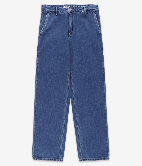 Carhartt WIP W' Pierce Pant Straight Jeans women (blue stone washed)