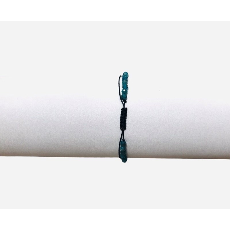 Bracelet réglable Apatite