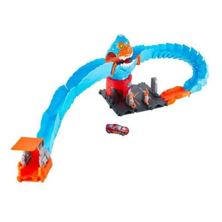 Hot Wheels City Nemesis Lab Gorilla Set inkl. 1 Spielzeugauto, Zubehör