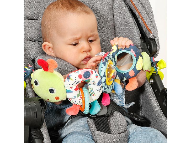 fehn Kinderwagenkette Raupe Kinderwagenspielzeug